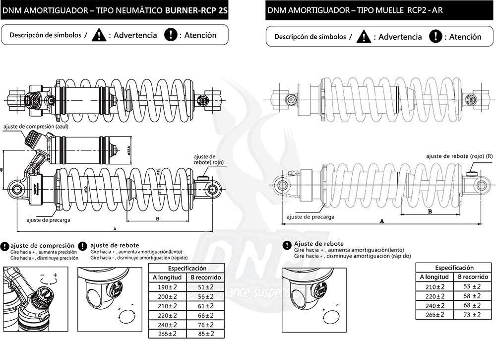 Electric Enduro Bike Rear Shock