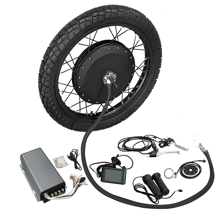 Wetland Pracht handig 8000W Electric Bike Motor Kit